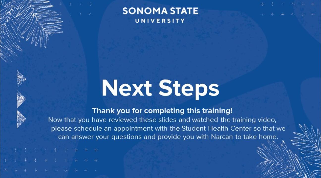 Next Steps