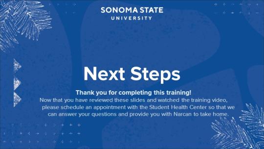Next Steps