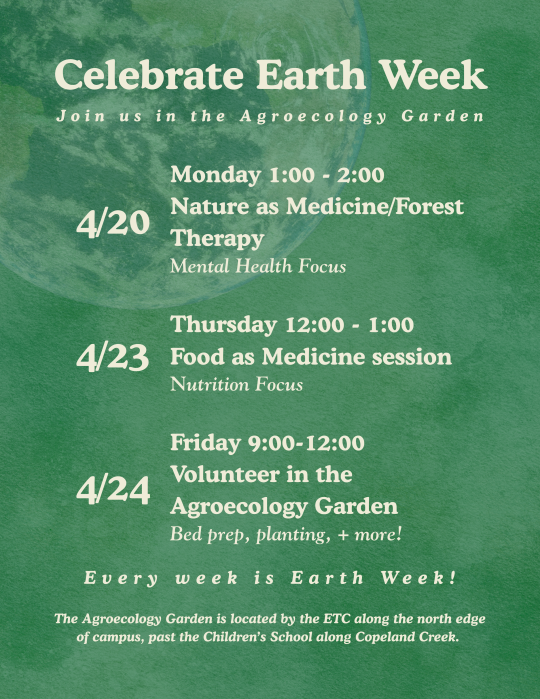 Celebrate Earth Week