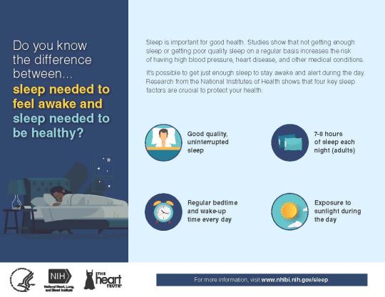 Why sleep is important