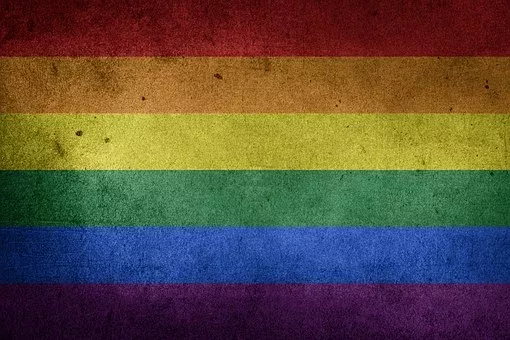 Photo of a pride flag